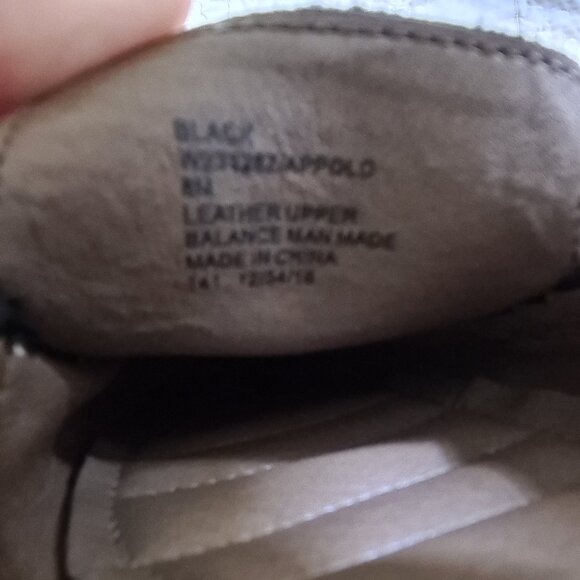 White Mountain Black Suede Leather Loafers with Tassels, Appolo, 8M - Picture 7 of 7